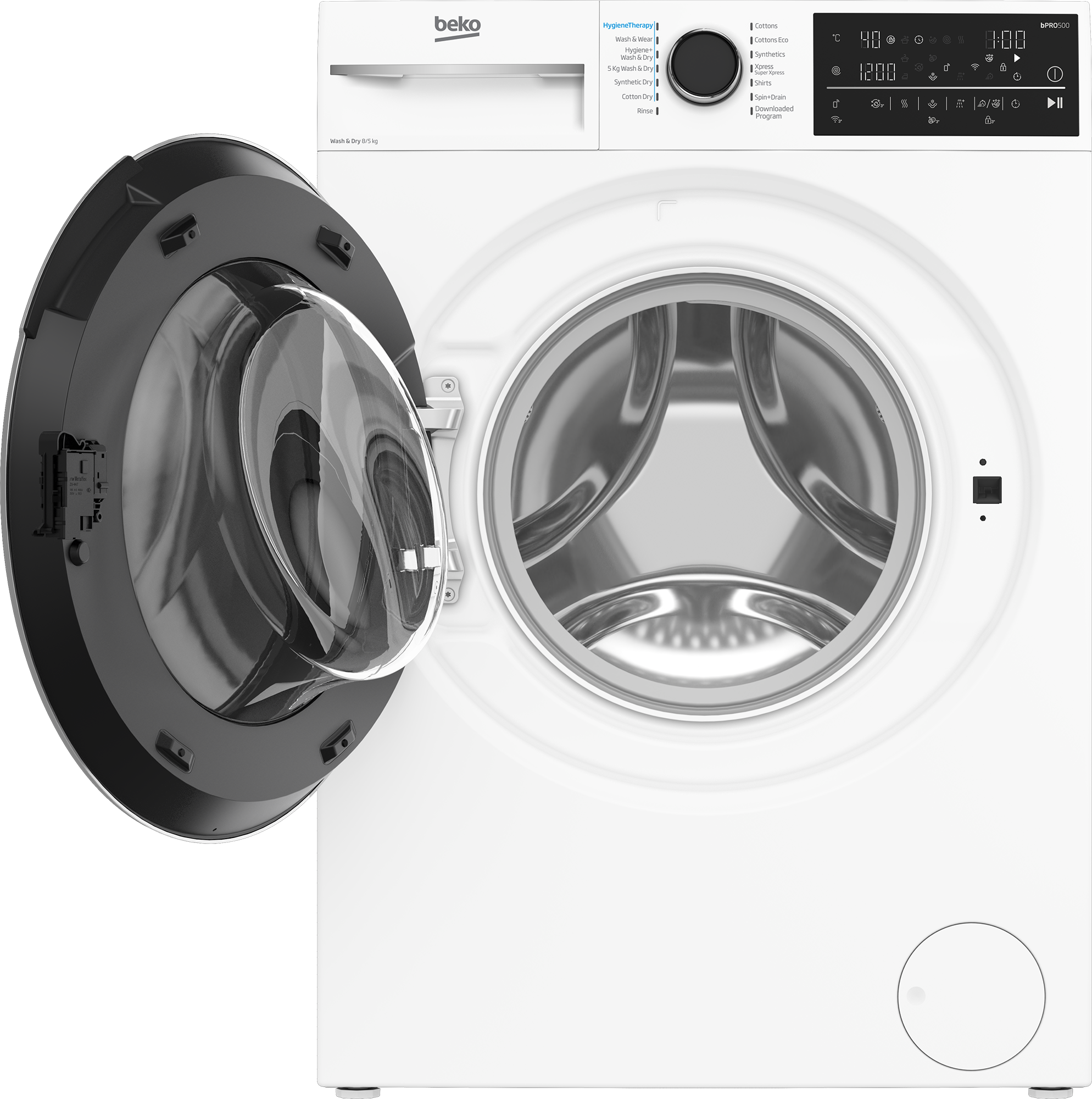 Pralno-sušilni stroj Beko B5DF T 58442 W