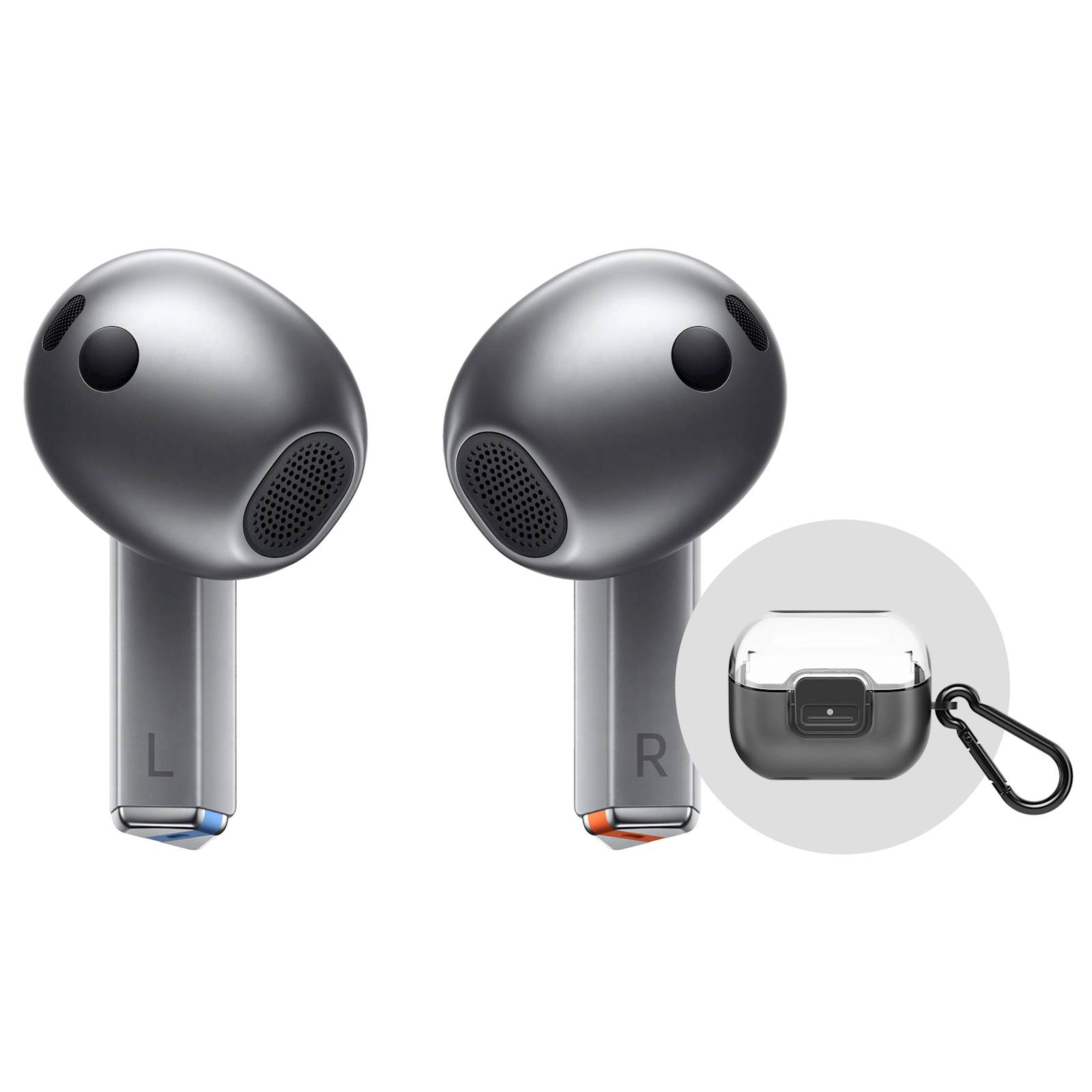 Samsung slušalke Galaxy Buds3 Silver + ovitek