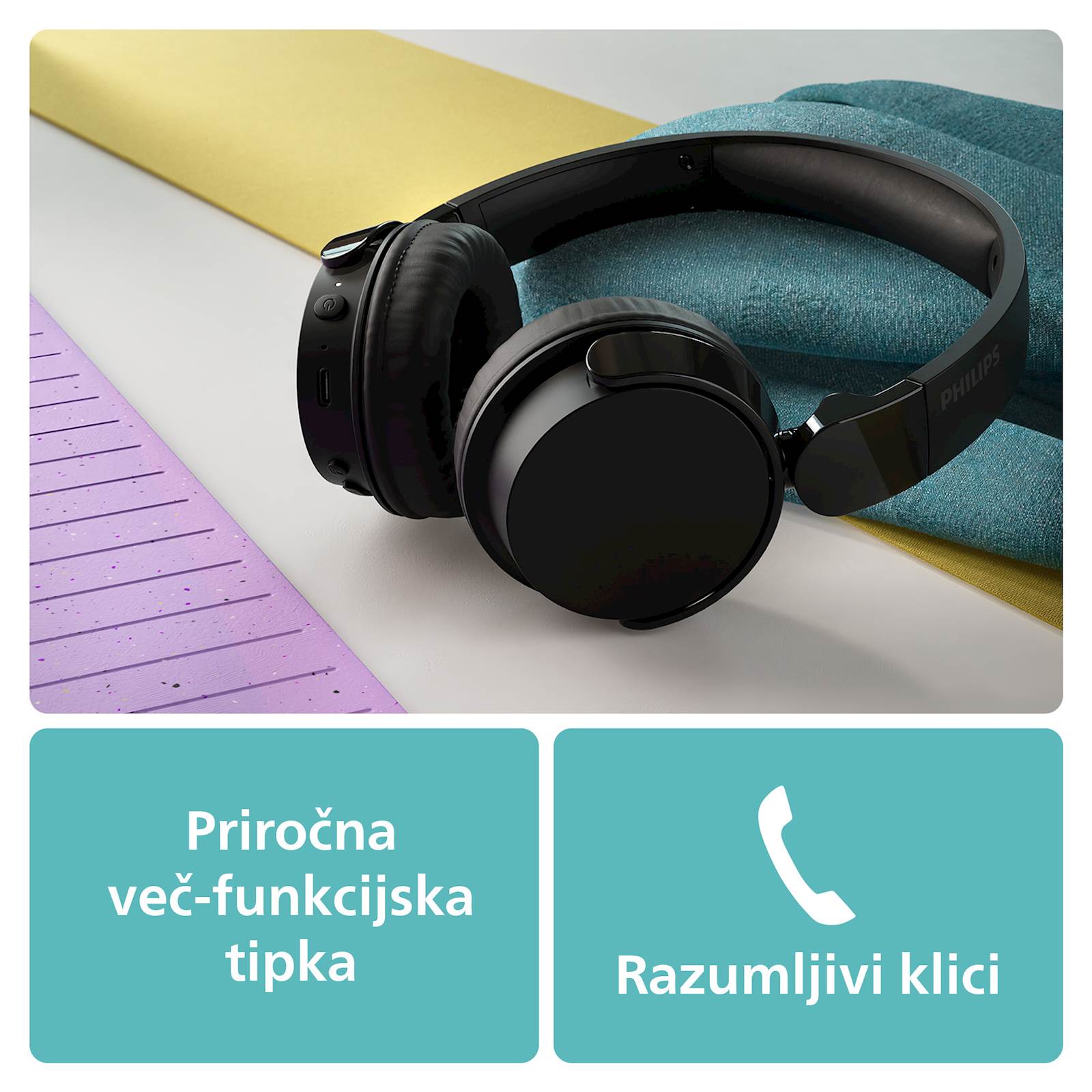 Philips slušalke TAH4209BK