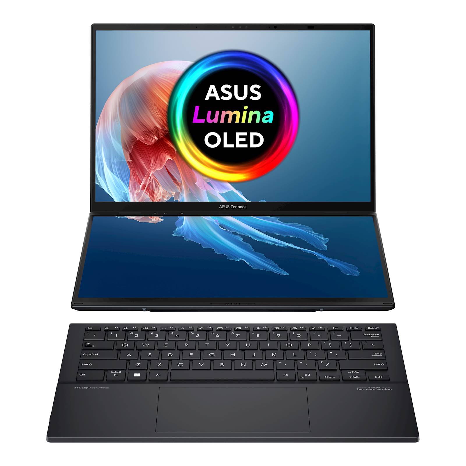Prenosni računalnik Asus Zenbook Duo 14 OLED UX8406 Intel Core Ultra 7 Intel Arc Graphics 32GB 31.35x1.90x21.79cm