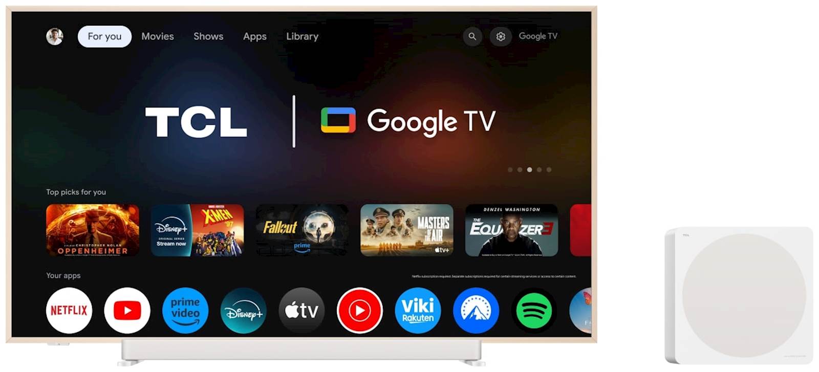 4K TV TCL 55A300 PRO