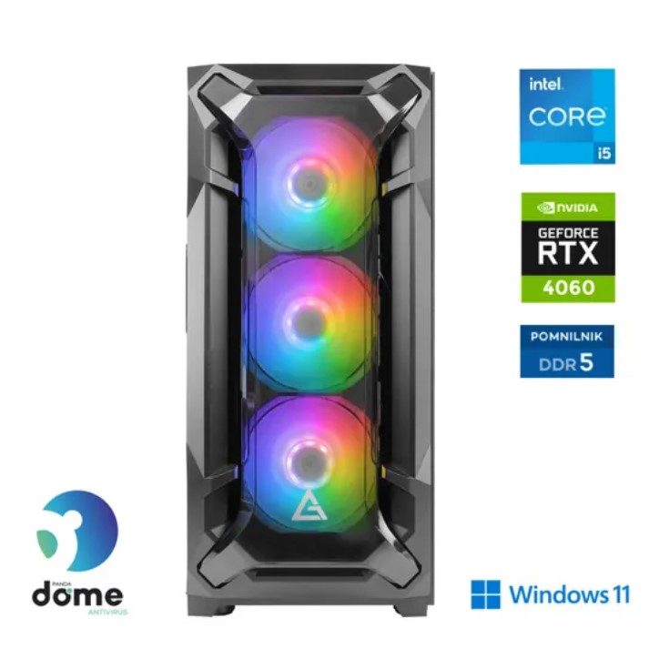 ANNI RAC.GAMER ADVANCED I5-14400F BLACK