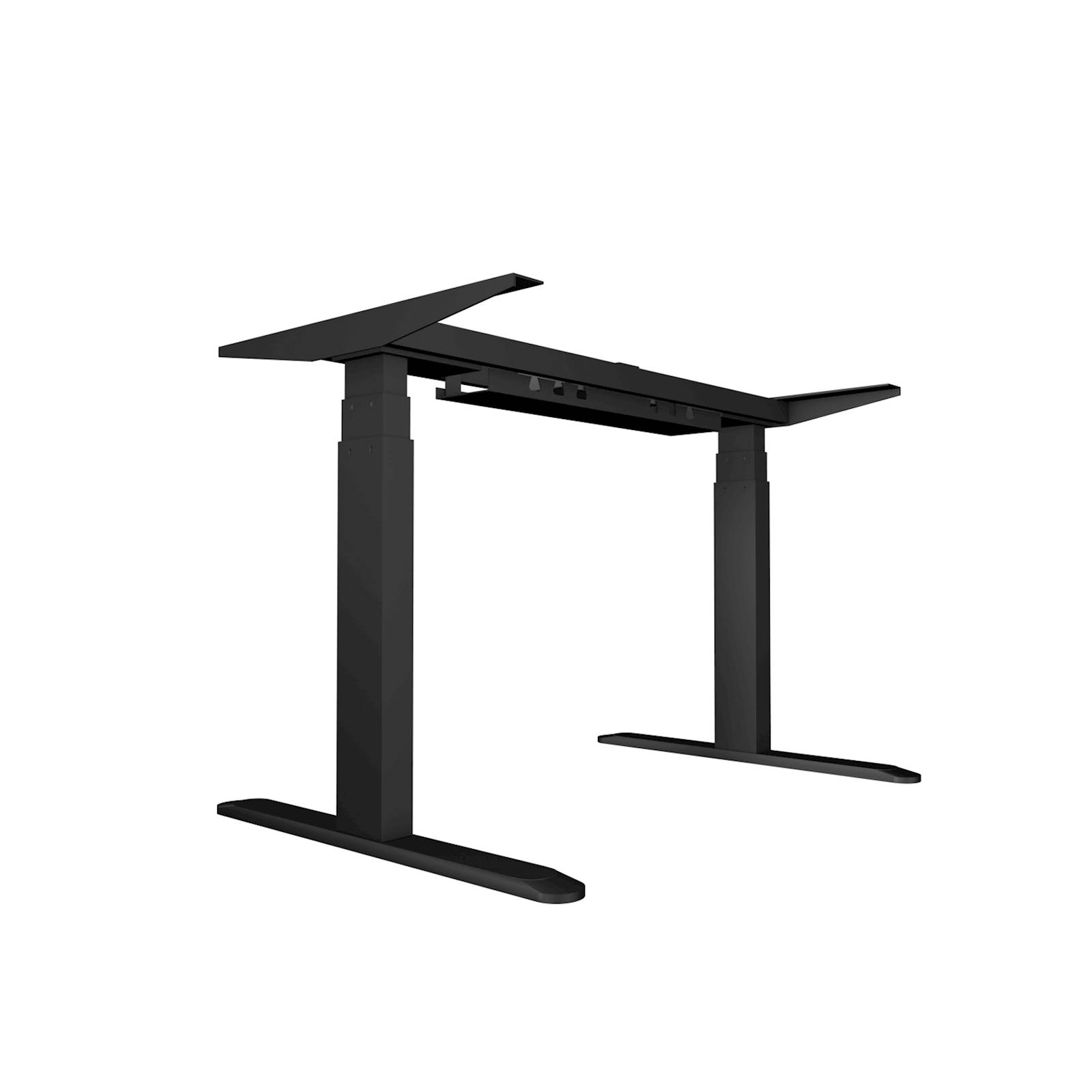 UVI Desk dvižno električno podnožje črno