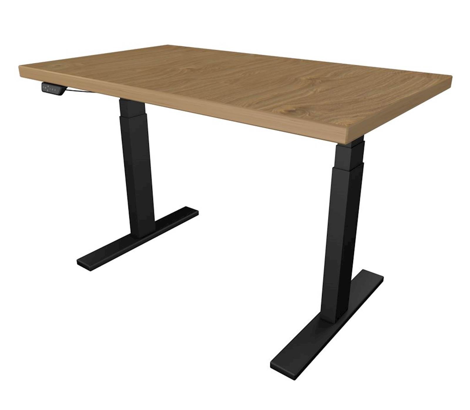 UVI Desk električna miza Nature 139x68x3,8 cm