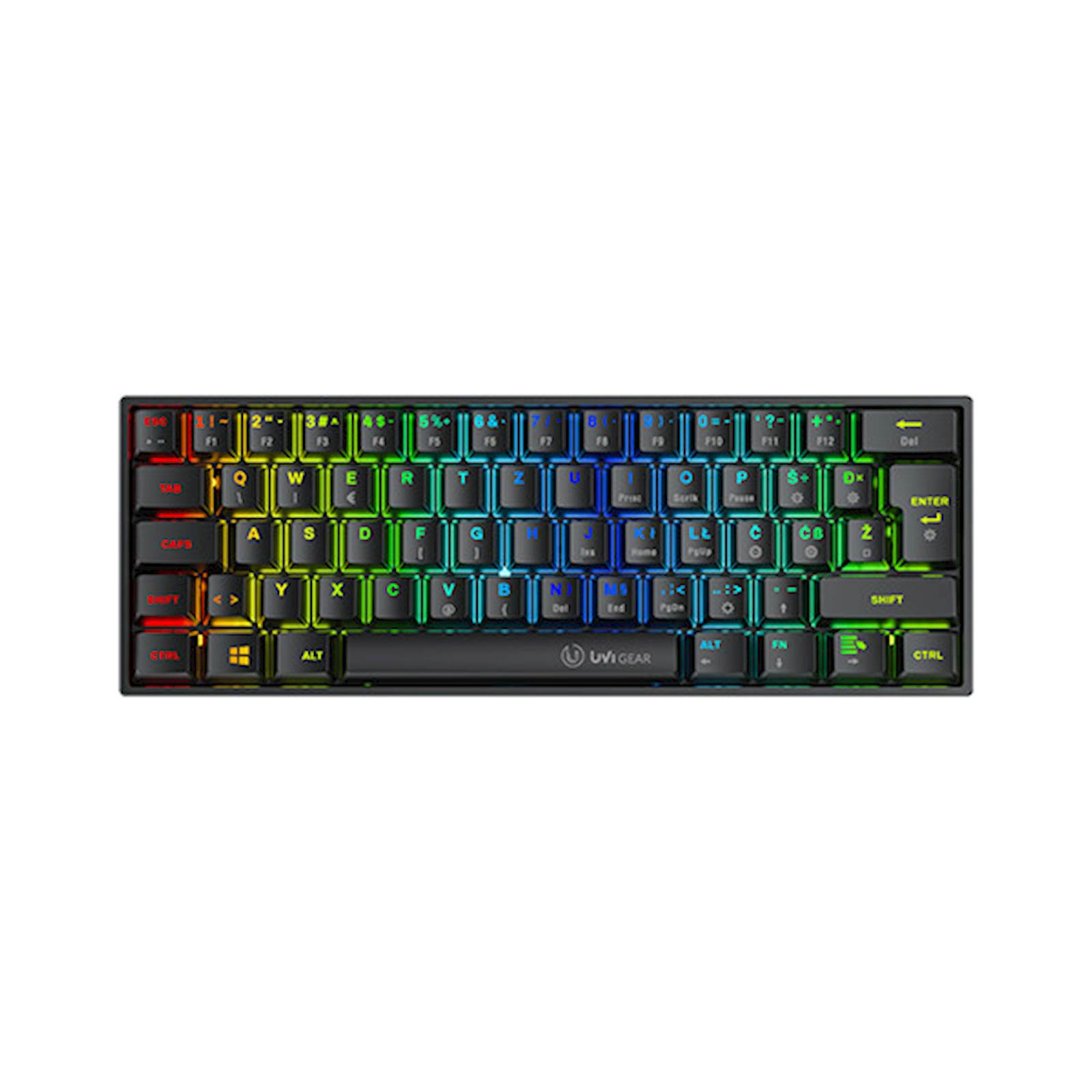 UVI Gear gaming tipkovnica Pride Nano RGB