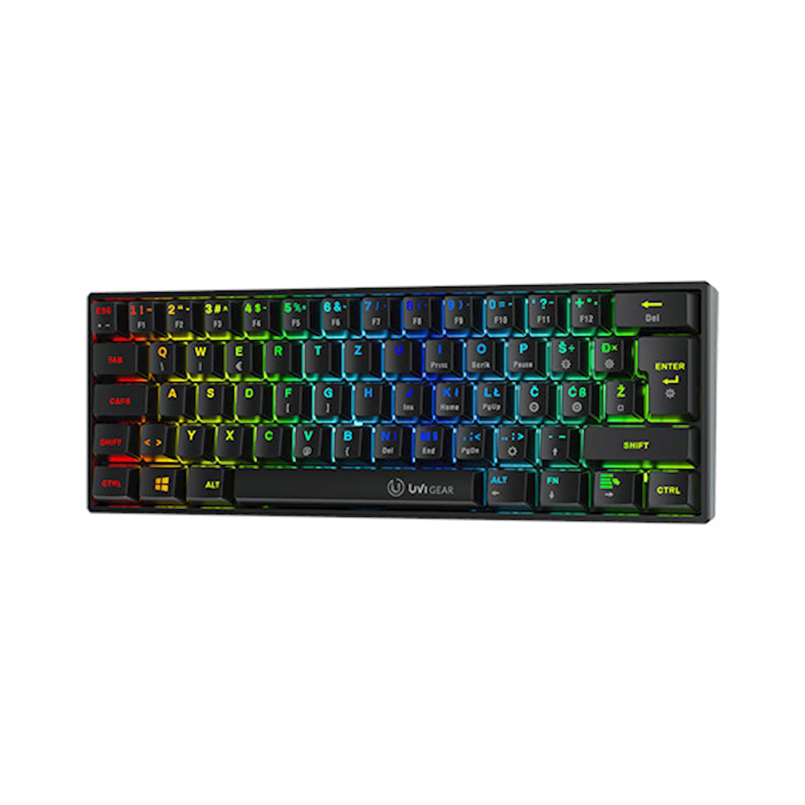 UVI Gear gaming tipkovnica Pride Nano RGB
