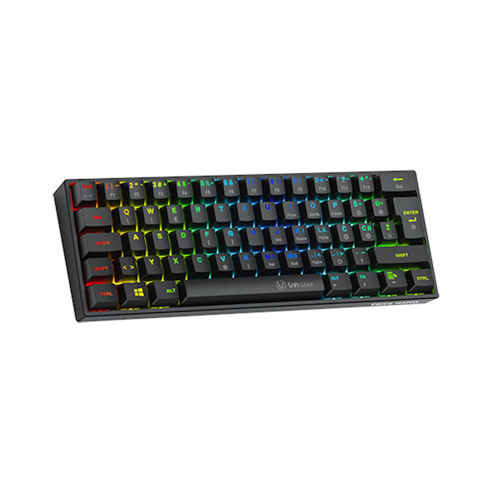 UVI Gear gaming tipkovnica Pride Nano RGB