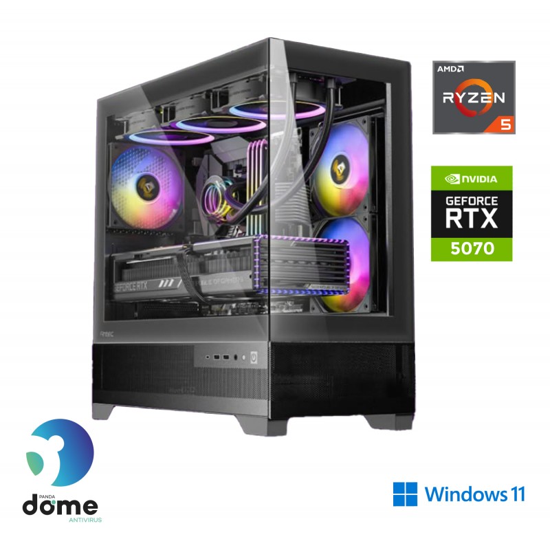 ANNI računalnik Gamer Extreme R7 5700X3D AMD Ryzen 5 Nvidia GeForce RTX 5070 32 GB