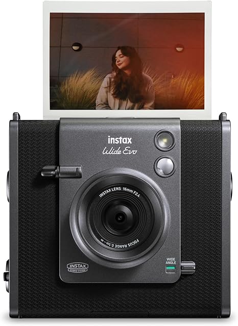Fujifilm hibridni fotoaparat INSTAX wide evo black