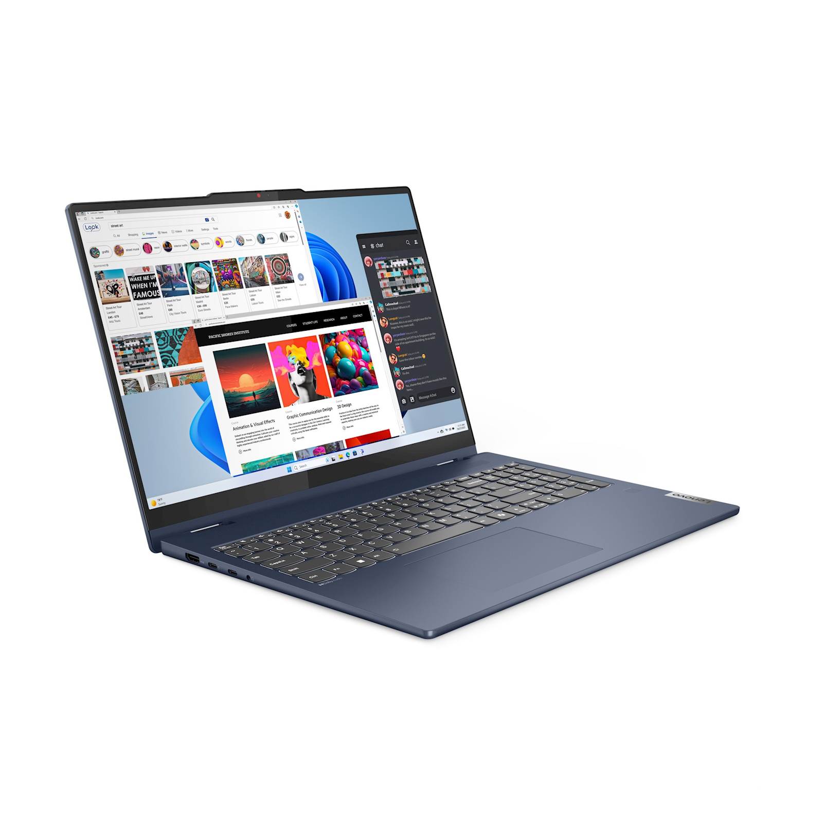 Prenosnik Lenovo IdeaPad 5 2v1 R5 AMD Radeon 16GB 16.0'' FHD