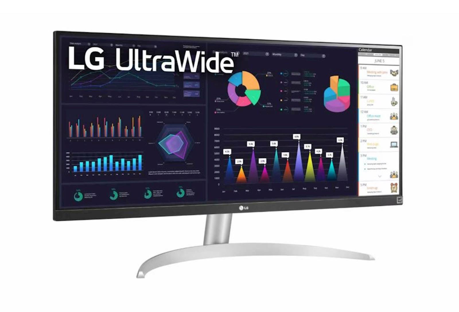 LG UltraWide 2K 100Hz 29WQ600-W 29"