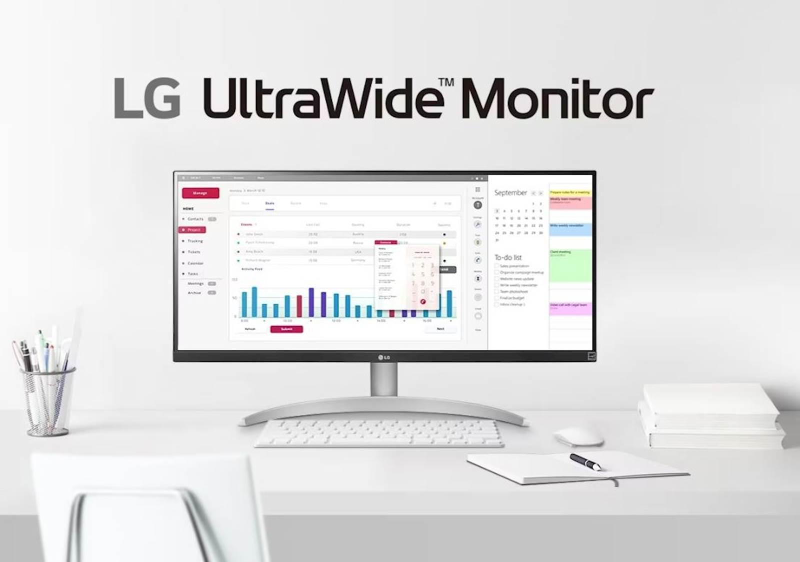 LG UltraWide 2K 100Hz 29WQ600-W 29"