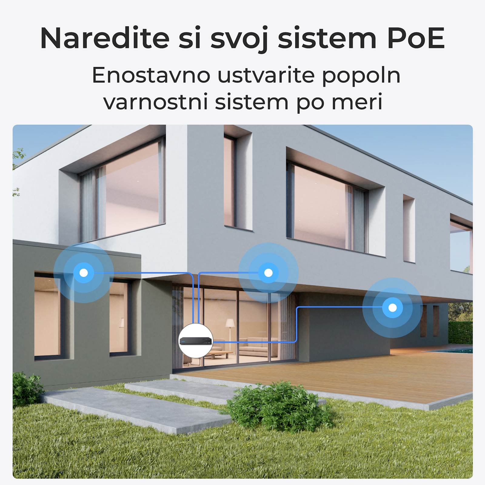 Reolink pametna kamera P344 4K 12MP Dome POE