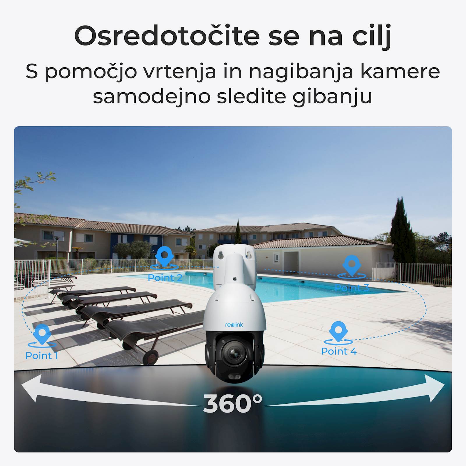 Reolink varnostna kamera P840 4K PTZ