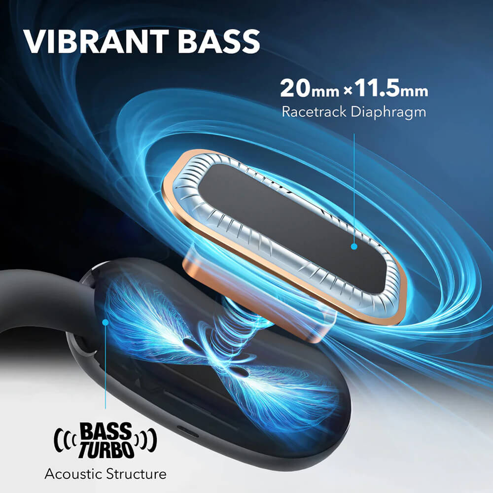 Soundcore brezžične slušalke AeroFit 2