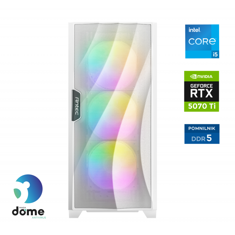 ANNI računalnik Gamer Extreme i5-14400F RTX 5070 Ti 32GB