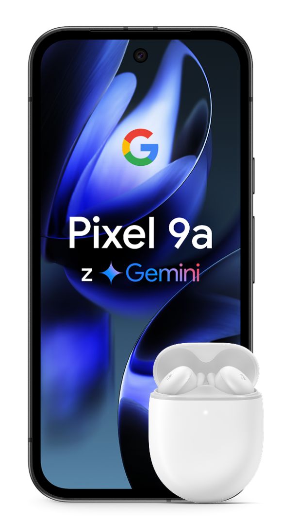 Google Pixel 9A 128GB Obsidian + slušalke Buds A