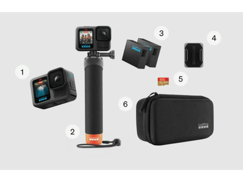 GoPro kamera Hero 13 Black Accessory Bundle