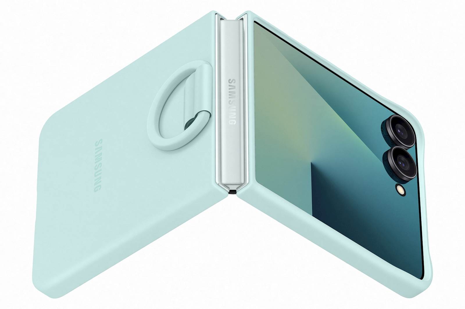 Ovitek Samsung Galaxy Z Flip7 zelena