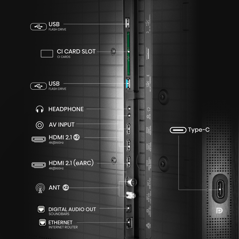 4K TV Hisense ULED Mini LED 55U8Q