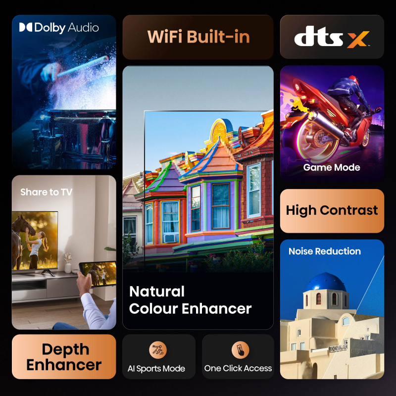 HD TV Hisense 32A4Q 32"