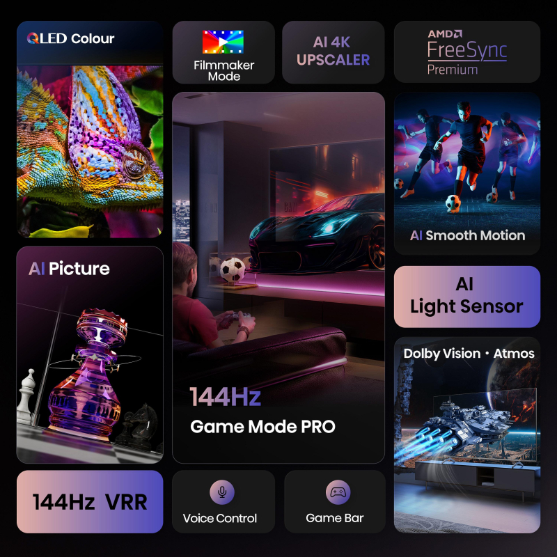 4K TV Hisense UHD 75E7Q PRO