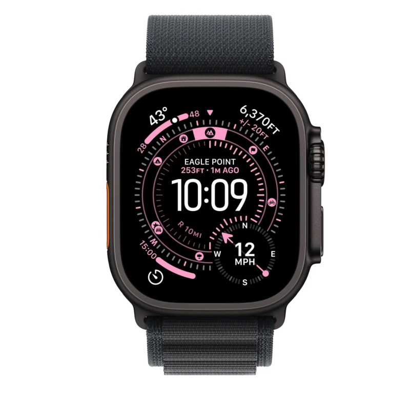 Ura Apple Watch Ultra 3 49mm črna