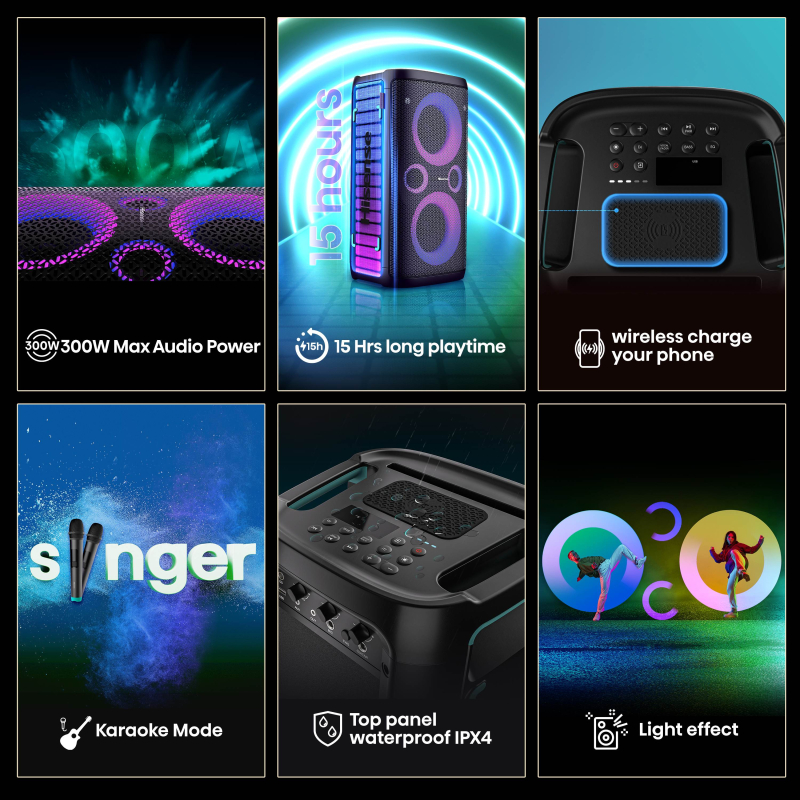 Hisense zvočnik Party Storm 1 Črna