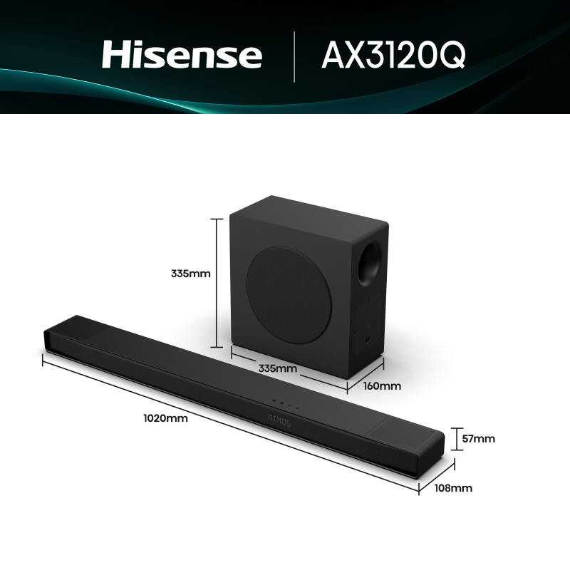 Soundbar Hisense AX3120Q