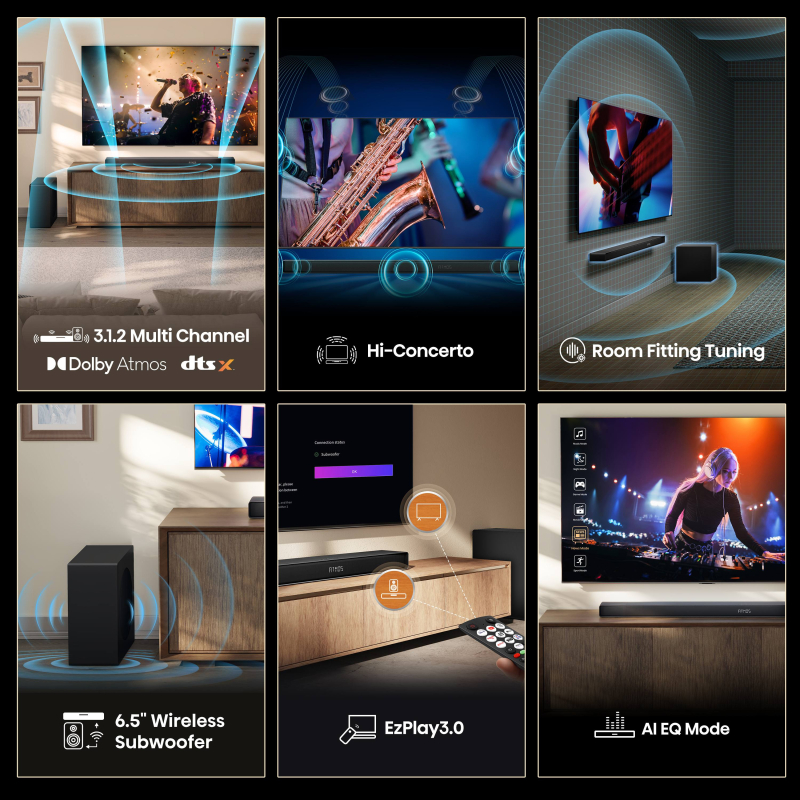 Soundbar Hisense AX3120Q