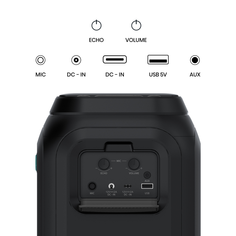 Hisense bluetooth zvočnik Party Rocket 160 črna