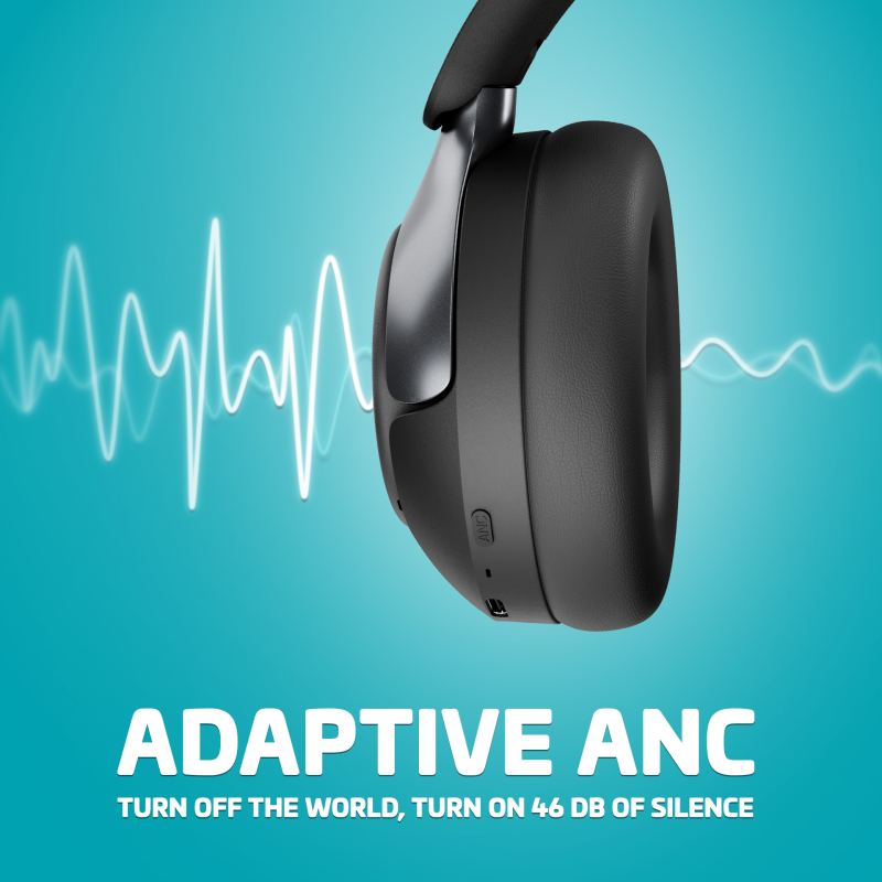 LAMAX slušalke HighComfort2 ANC LXOHMHIGC2ABA