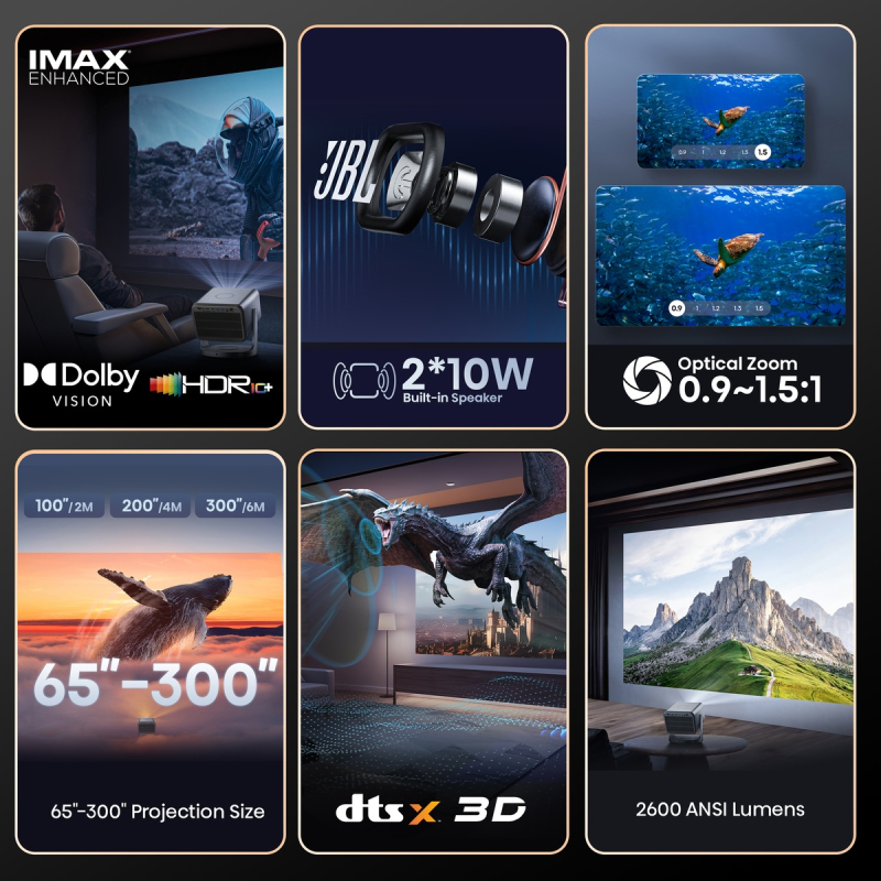 Hisense pametni projektor C2 PRO 4K