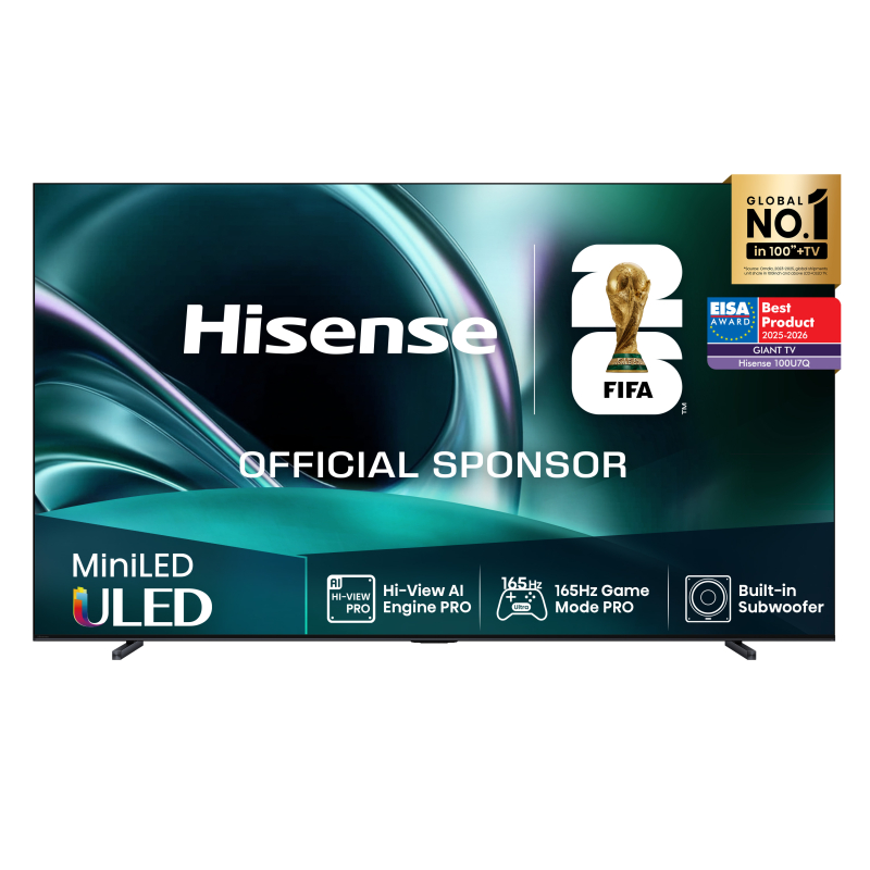 4K TV Hisense 100U7Q 100