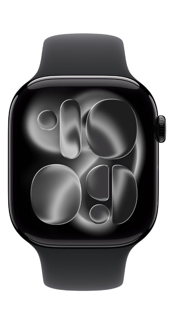 Apple Watch Series 11, 46mm, Jet black aluminium, cellular LTE, športni pašček
