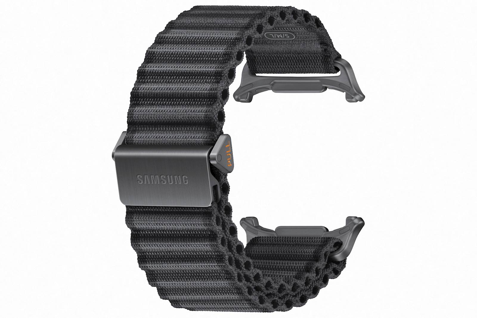 Črn najlonski pašček za Samsung Galaxy Watch Ultra2