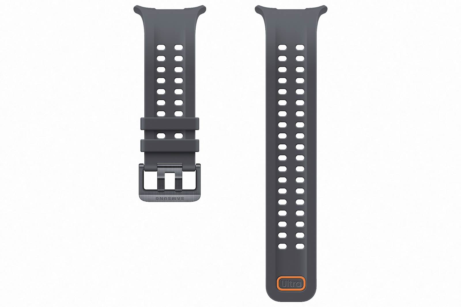 Črn trpežen pašček za Samsung Galaxy Watch Ultra2