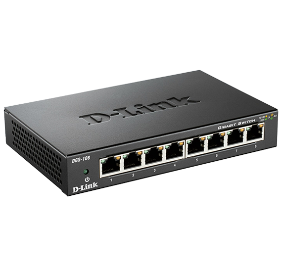 Mrežno stikalo D-Link DGS-108/E