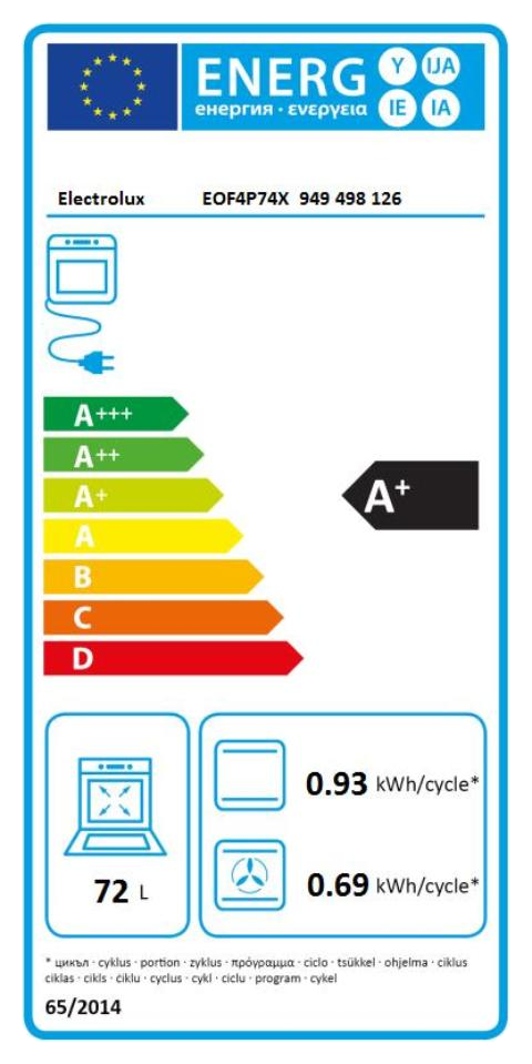 Vgradna pečica Electrolux EOF4P74X