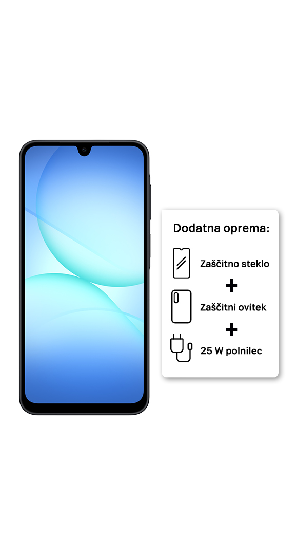 Samsung Galaxy A17 5G 128GB z dodatno opremo
