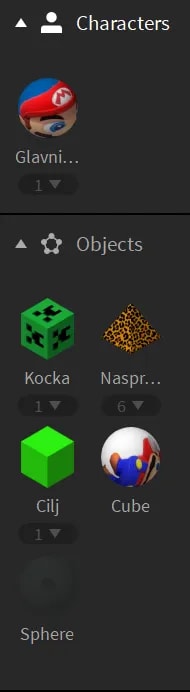 characters-objects